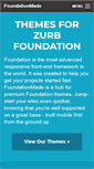 Mobile Screenshot of foundationmade.com